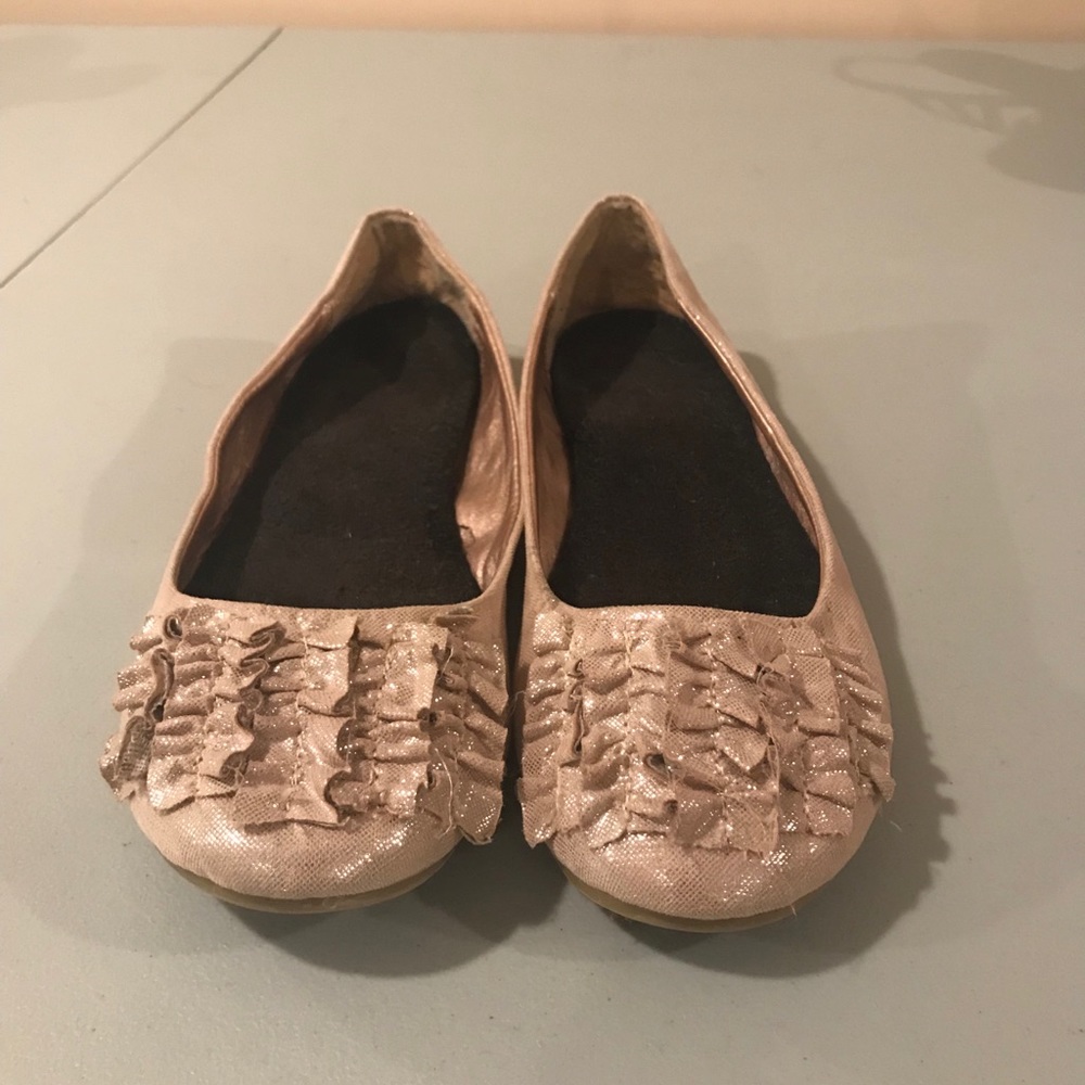 Pink/blush flats
